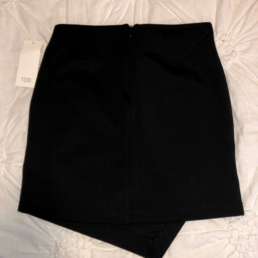 Lisa asymmetric mini skirt - Picture 3 of 4